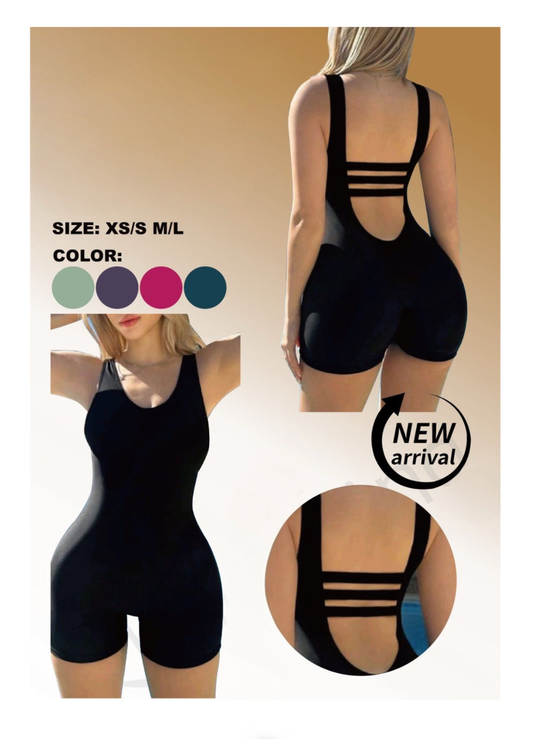 ENTERIZO CORTO SEDUCTOR BE DIVA